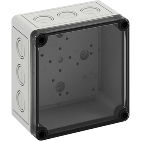 Spelsberg TK PS 1313-7-tm Installatiebehuizing 130 x 130 x 75 Polycarbonaat, Polystereen (EPS) Grijs-wit (RAL 7035) 1 stuk(s)