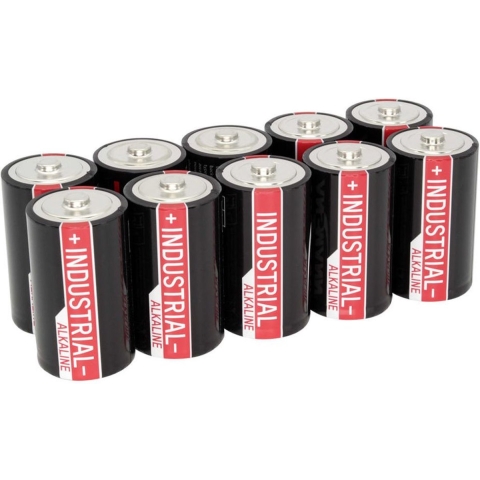 Ansmann Industrial D batterij (mono) Alkaline 1.5 V 10 stuk(s)