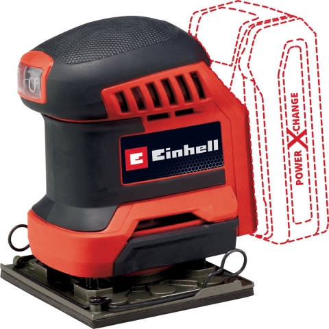 Einhell Power X-Change TE-OS 18/113 Li - Solo 4460731 Accu-deltaschuurmachine Zonder accu, Zonder lader, Incl. accessoires 18 V Aantal meegeleverde accus: 0