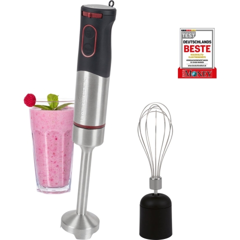 Profi Cook PC-SMS 1226 Staafmixer 1000 W Automatische start-stop RVS, Zwart