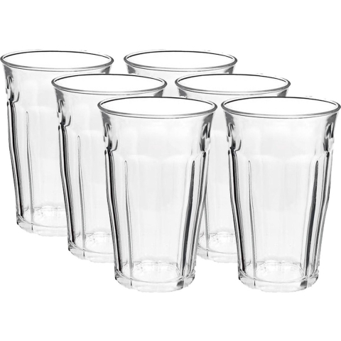 Duralex Picardie Longdrinkglazen - 30x stuks - 360 ml/36 cl - Water/sap/koffie glazen -
