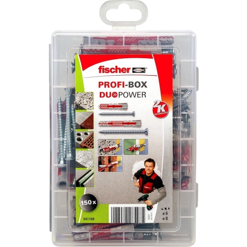 Fischer PROFIBOX DUOPOWER K/L + SCHR. NV 1 St - 541109