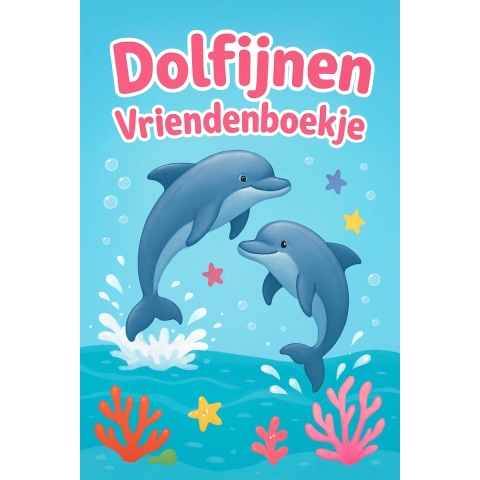 Dolfijnen Vriendenboekje (Paperback)