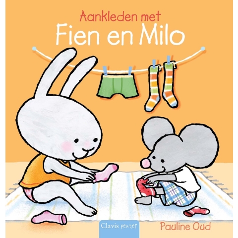Aankleden met Fien en Milo (Hardback)