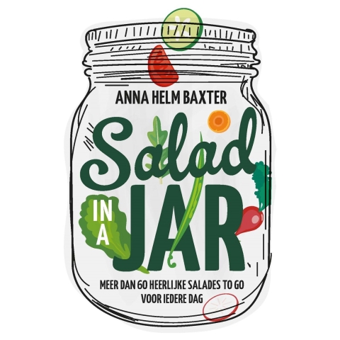 Salad in a jar (Hardback)