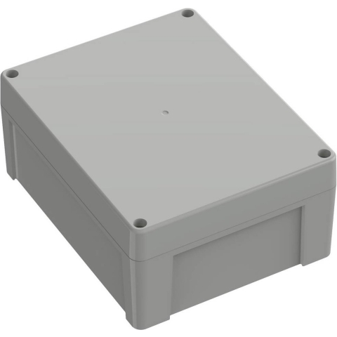 TRU COMPONENTS TC-10861032 Universele behuizing 240 x 191.30 x 105.60 ABS Lichtgrijs 1 stuk(s)