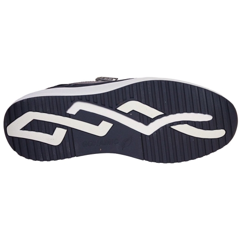 Waldläufer 784001 Velours Mesh Flat Veterschoenen