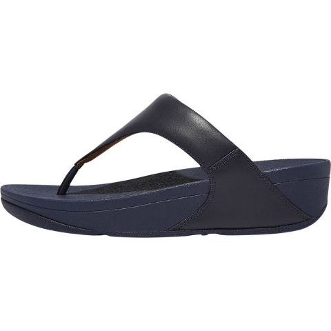 FitFlop Lulu Leather Toepost Teenslippers