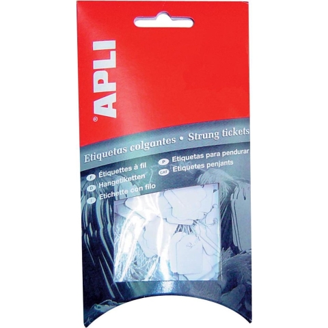Apli etiketten met draad 18x29mm 200st