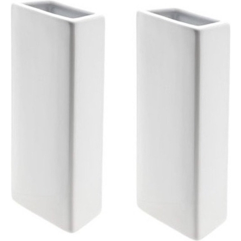 2x Radiator luchtbevochtiger wit -