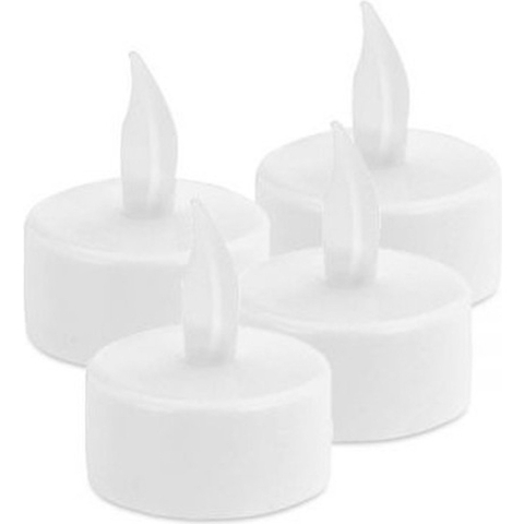 16x LED waxinelichtjes/theelichtjes met timer -