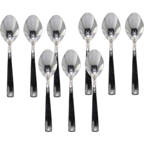 Koffielepels/theelepels - 21x - RVS - 14 cm -