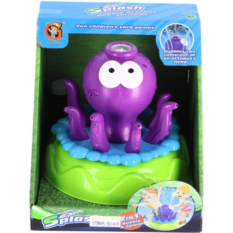 Watersproeier Octopus met Bellenblaas