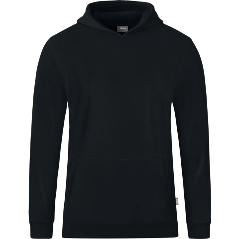 JAKO C6720K Sweater Met Kap Organic Kids - Zwart - 128
