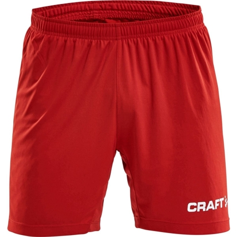 Craft 1905573 Progress Contrast Short M - Bright Red/White - XL