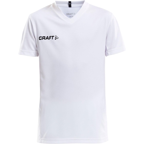 Craft 1905582 Squad Solid Jersey JR - White - 134/140