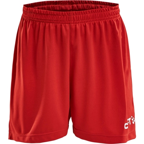 Craft 1905586 Squad Solid Short JR - Bright Red - 158/164