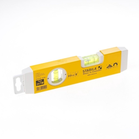 Stabila Waterpas, 70TM 1V1H libel, magneetstrip - 02190