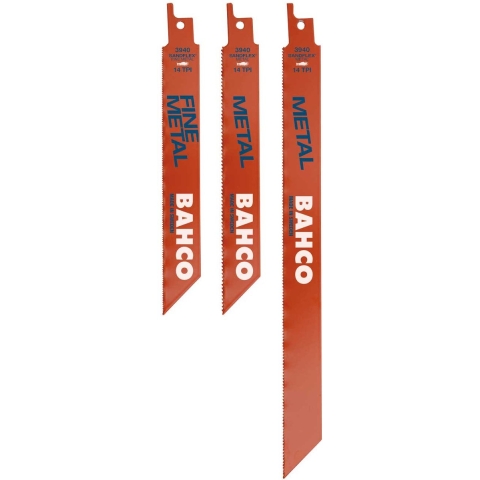 Bahco Reciprozaagbladenset Metaal | 3940-METAL-SET-5P - 5 stuks