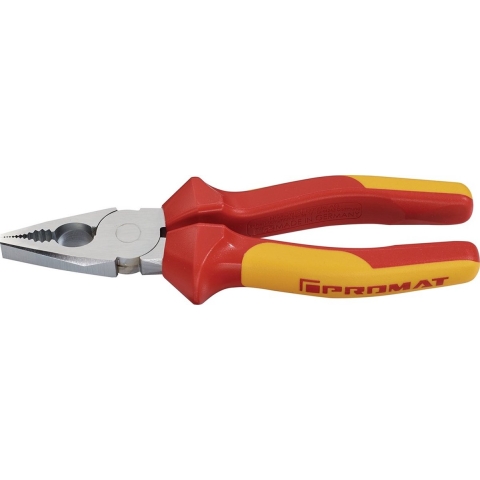 Promat Combinatietang | lengte 200 mm | meercomponentenhulzen | verchroomd VDE - 4000810242 4000810242
