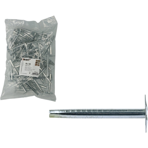 pgb-Europe SMART | Metalen isolatieplug SMART Ø 8x140 Zn | 50 st SM0MIP0010801404