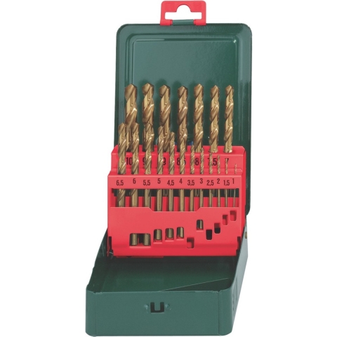 Metabo Accessoires HSS-TIN Borencassette (19 dlg.) - 627156000