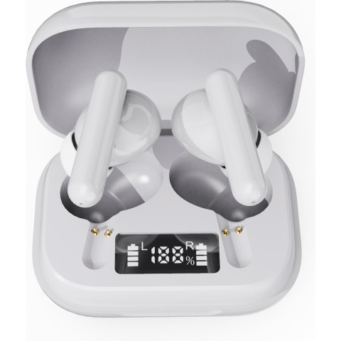 Denver Bluetooth draadloze earbuds + oplaadcase wit - 7120855