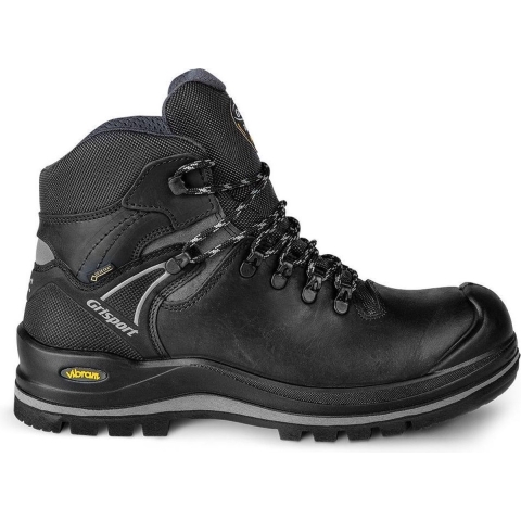 Grisport Safety Ranger Motor / 34000 Hoog S3 + KN | Zwart/Grijs | Maat 41 - 00.205.001.41