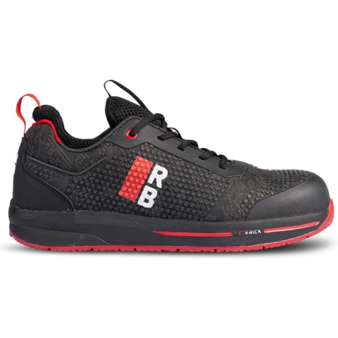 Redbrick Motion Comet AF Laag S3S ESD | Zwart | Maat 40 - 8713458012618
