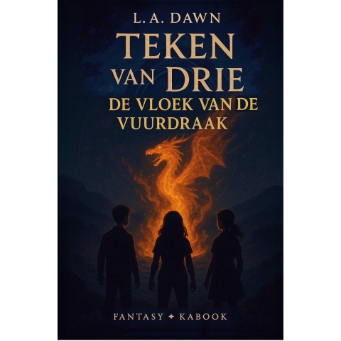 Teken van Drie 4 - Teken van Drie en de vloek van de vuurdraak (Paperback)