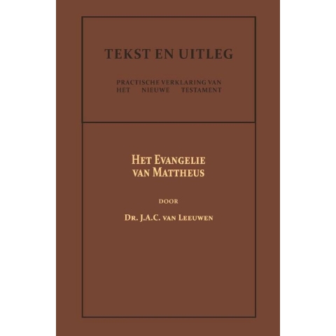 Het Evangelie van Mattheus (Paperback)