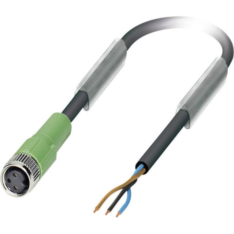 Phoenix Contact 1669628 Sensor/actuator connector, geassembleerd M8 Aantal polen (sensoren): 3 Bus, recht 5.00 m 1 stuk(s)