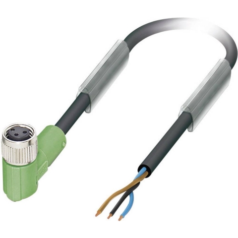 Phoenix Contact 1669631 Sensor/actuator connector, geassembleerd M8 Aantal polen (sensoren): 3 Bus, haaks 5.00 m 1 stuk(s)