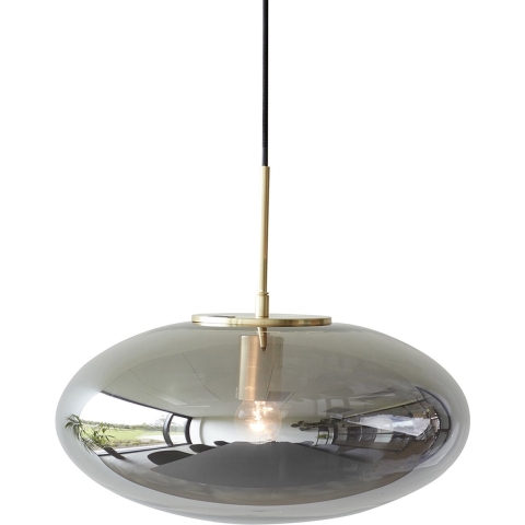 Hübsch - Reflect Hanglamp Ellipse Reflect Grijs