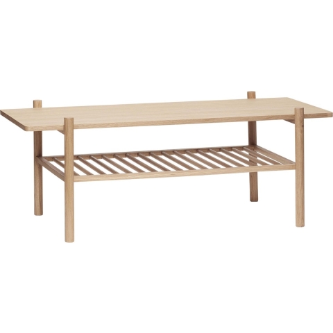 Hübsch - Acorn Sofa-tafel Firkantet Naturel