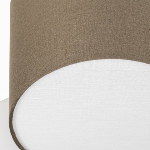 Lindby - Lettie 5 Plafondlamp Grey/Black/White