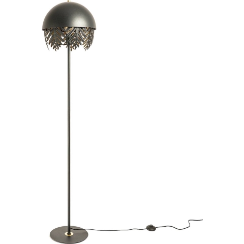 Lucande - Aparas Vloerlamp Black/Gold