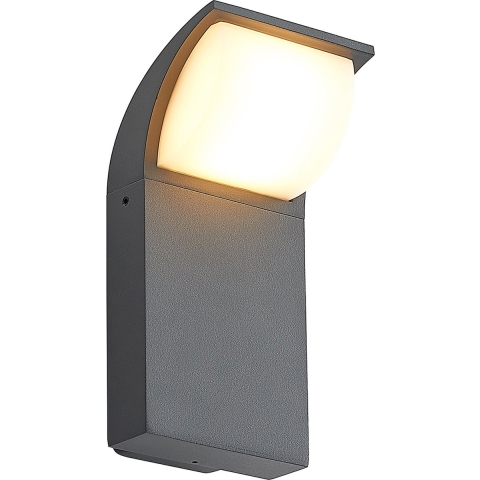 Lucande - Tinna LED BuitenWandlamp Anthracite