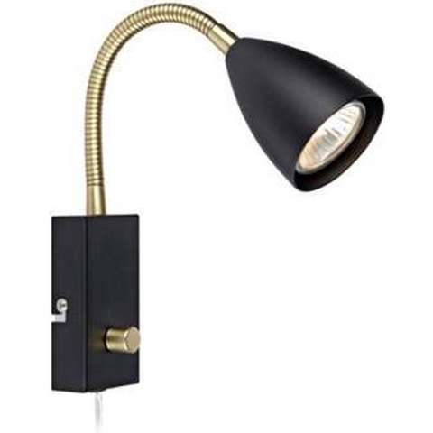 Markslöjd - Ciro Flex Wandlamp Zwart/Geel Koper
