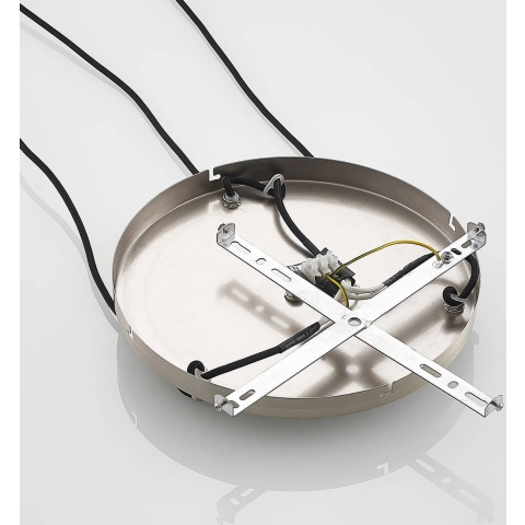 Lindby - Jurian 3 Hanglamp Opal/Nickel