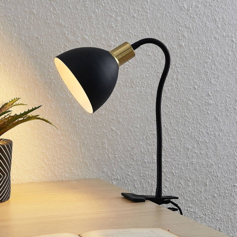 Lindby - Genora Klemlamp Black