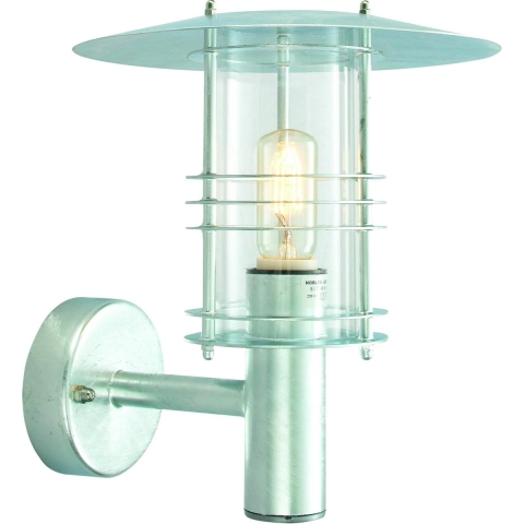 Norlys - Stockholm Buiten Wandlamp Kleine Verzinkt