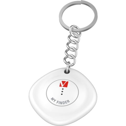 Verbatim MYF-02 MyFinder Bluetooth tracker Zwart, Wit