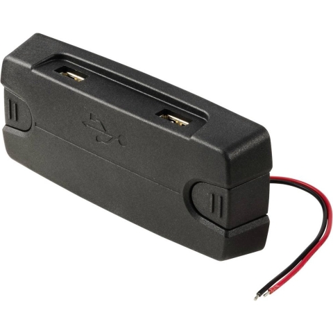 TRU COMPONENTS TC-12114152 Dual USB-A laadbus 1 stuk(s)