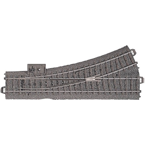 H0 Märklin C-rails (met ballastbed) 24611 Wissel, Links 188.3 mm 1 stuk(s)