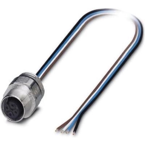 Phoenix Contact 1693791 Sensor/actuator inbouwconnector M12 Aantal polen (sensoren): 4 Bus, inbouw 0.50 m 1 stuk(s)