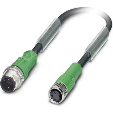 Phoenix Contact 1668823 Sensor/actuator connector, geassembleerd M8 Aantal polen (sensoren): 3 Stekker, recht, Bus, recht 3.00 m 1 stuk(s)