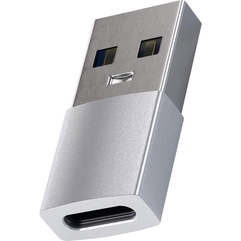 Satechi USB 3.1 Gen 1 (USB3.0) Adapter [1x USB-C stekker - 1x USB-A, USB 3.1 Gen 1] ST-TAUCS
