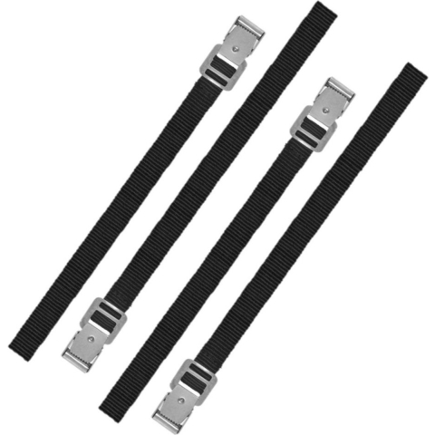 Proplus caravan/camper fietsen spanbanden/sjorbanden/bindriemen - 8x stuks - 50 cm -