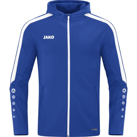 JAKO 6823D Jas Met Kap Power Dames - Royal - 36